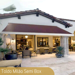 Toldo Milão Semi Box
