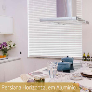 Persiana Horizontal em Alumínio